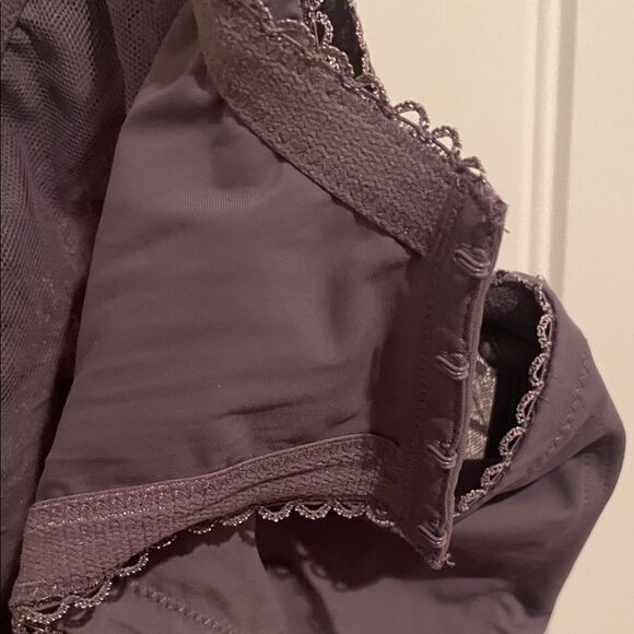 Glamorise Lace Bra - Purple and Pink - Picture 6 of 11